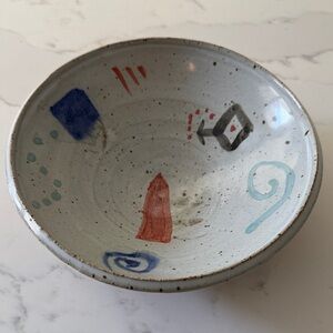 Studio Pottery Bowl Signed